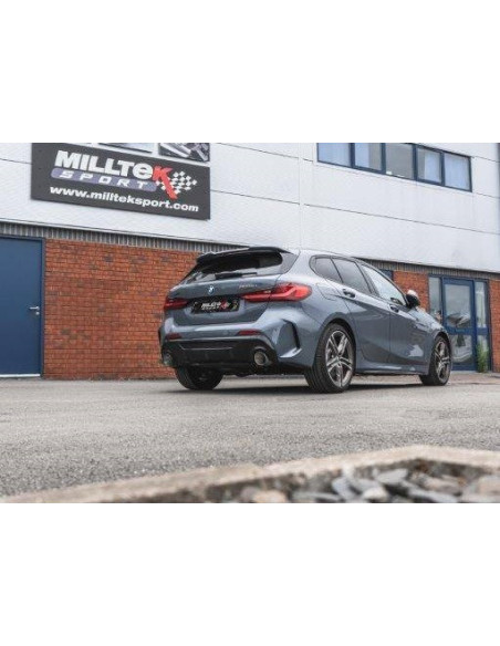 BMW M135i xDrive - MILLTEK KLAPPENAUSPUFF-ANLAGE inkl. CH-Gutachten