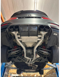 BMW M3 F80 - GRAIL KLAPPENAUSPUFF ANLAGE AB KAT inkl. CH-Gutachten